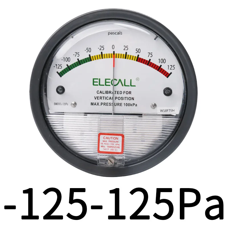 Микродифференциальный манометр ELECALL EM2000 30 кПа высокоточный 1/8 дюйма NPT барометр