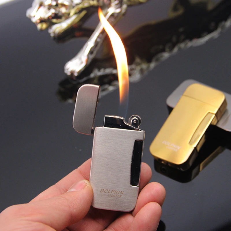 Зажигалка Free Fire металлическая портативная турбо зажигалка Бутановая для сигарет