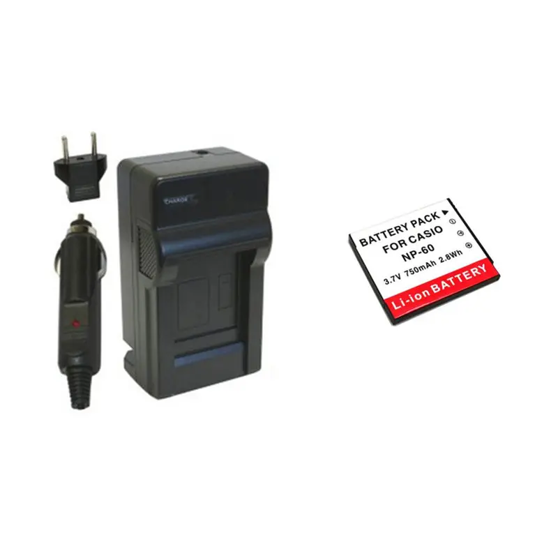 NP-60 CNP-60 NP 60 CNP60 NP60 Батарея+ Зарядное устройство для объектива с оптическими зумом Casio Exilim EX-FS10 EX-S10 EX-S12 EX-Z80 EX-Z85 EX-Z90 EX-Z9 EX-Z19 Z29 - Цвет: Черный