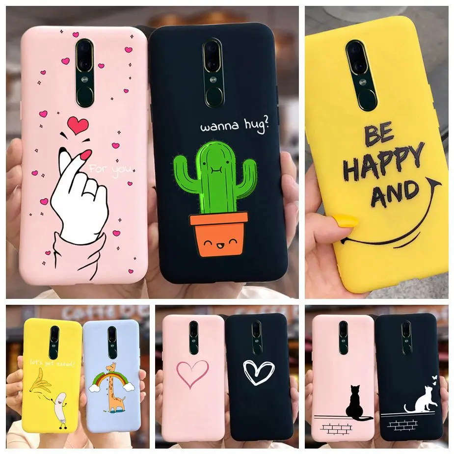 Милый чехол с изображением конфет для Oppo F11 Pro Чехол OppoF11 Мягкие силиконовые Чехлы чехлы для телефонов чехол s для Oppo F11 Pro F 11 F11Pro чехол Coque