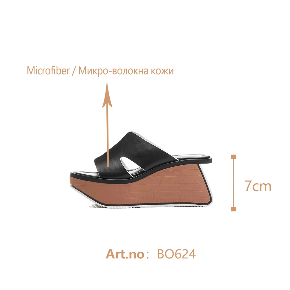 

BESCONE Personality Sandals Women Waterproof Platform Design Peep Toe Convenient New Sandals Wild Casual Heighten Shoes BO624