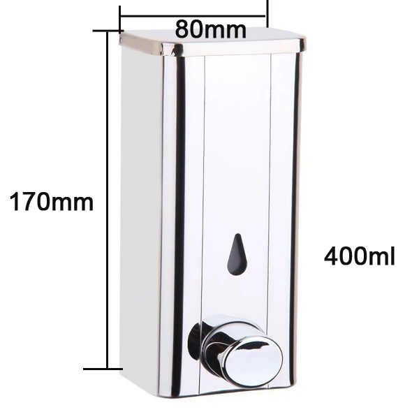 

Wetips Stainless Steel Bath Hand Soap Dispenser Pump Liquid Handsanitizer Liquid Soap Dispenser Liquid Wall Touch Soap Dispenser