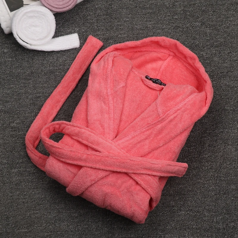 Халат с капюшоном Женская хлопковая одежда для сна длинный халат Женский