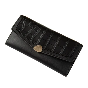 Womens Wallet Crocodile Pattern Long Female High Quality Pu Leather
Coin Purses Ladies Hasp Clutch Bag Credit Card Holder 7.37 USD