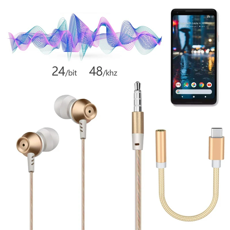 Type-C до 3 5 мм Jack конвертер аудио адаптер для наушников USB C Дополнительный разъем