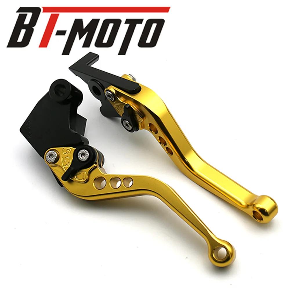Для Kawasaki Ninja 300R 300 EX300 250 250R EX250 Z125 Z250 Z300 2013-, настраиваемый, CNC мотоциклетные Короткие сцепные рычаги - Цвет: short gold