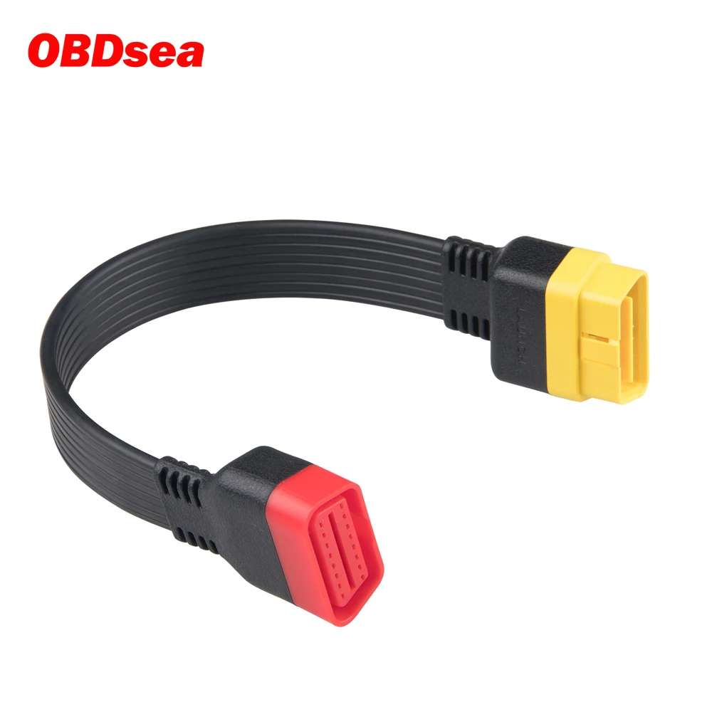 Кабель удлинитель Launch OBD2 для X431 V/V +/PRO 3/Easydiag 3 0/Mdiag/Golo Main OBDII|Кабели и коннекторы