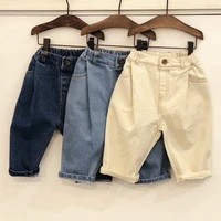 2020 autumn korean childrens clothing new boys and girls korean children all match jeans