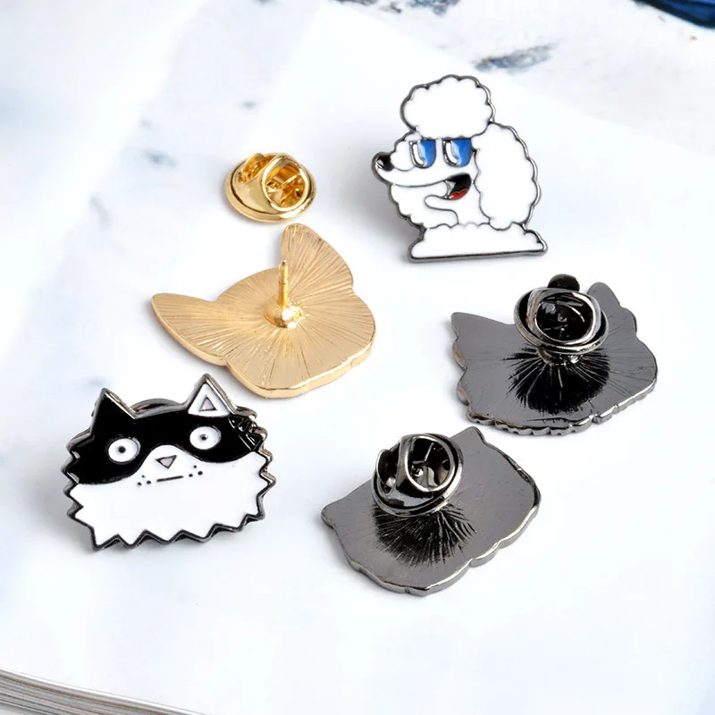 XEDZ Новая Коллекция собак Шиба ину бульдог Джим хаски собака кошка животное брошь