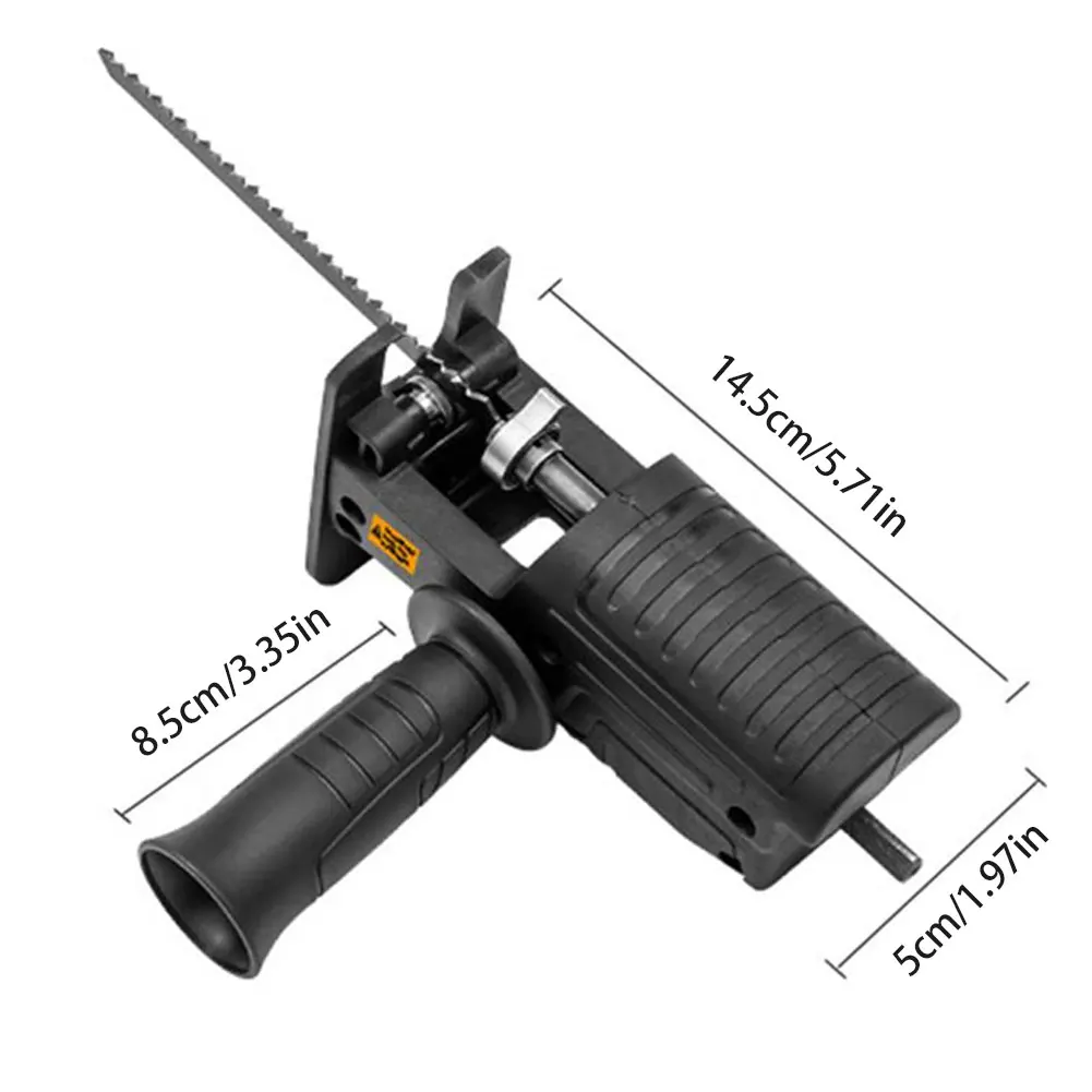 

Portable Reciprocating Saw Adapter Electric Household Saber Saw Alternative Power Drill Saw Electric Drill Modified Electric Saw