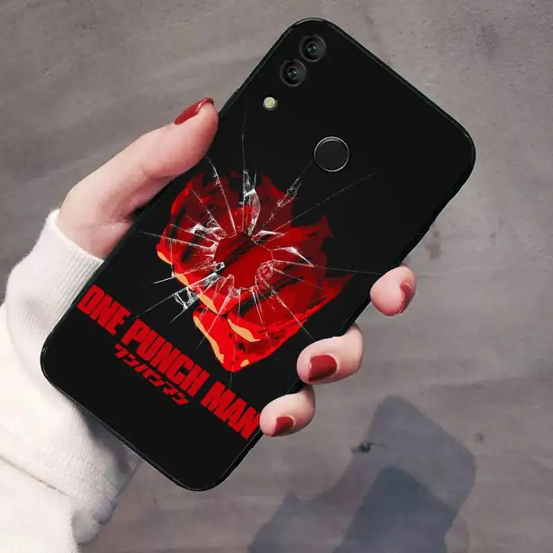 

One Punch Man Phone Case For Huawei Honor 7C 7A 8X 8A 9 10 10i Lite 20 NOVA 3i 3e