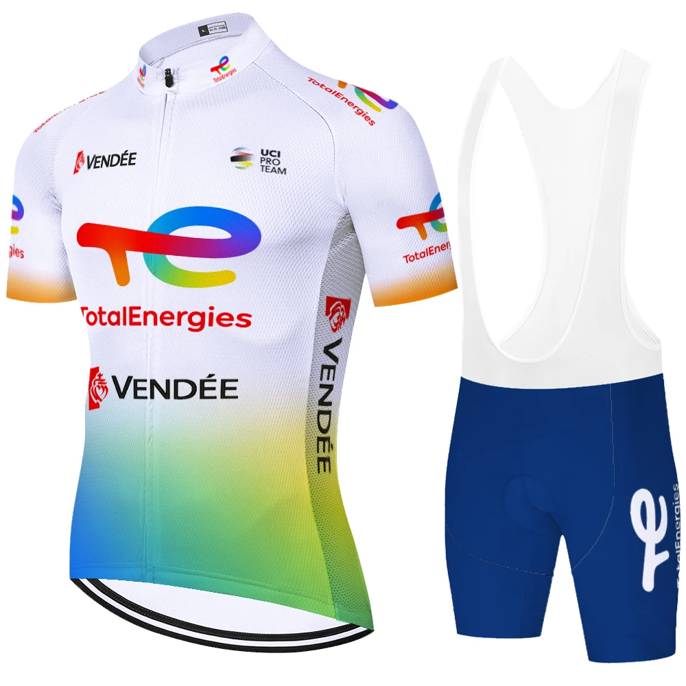 Новинка 2022 мужские трикотажные брюки для команды Франции велоспорта | Спорт и