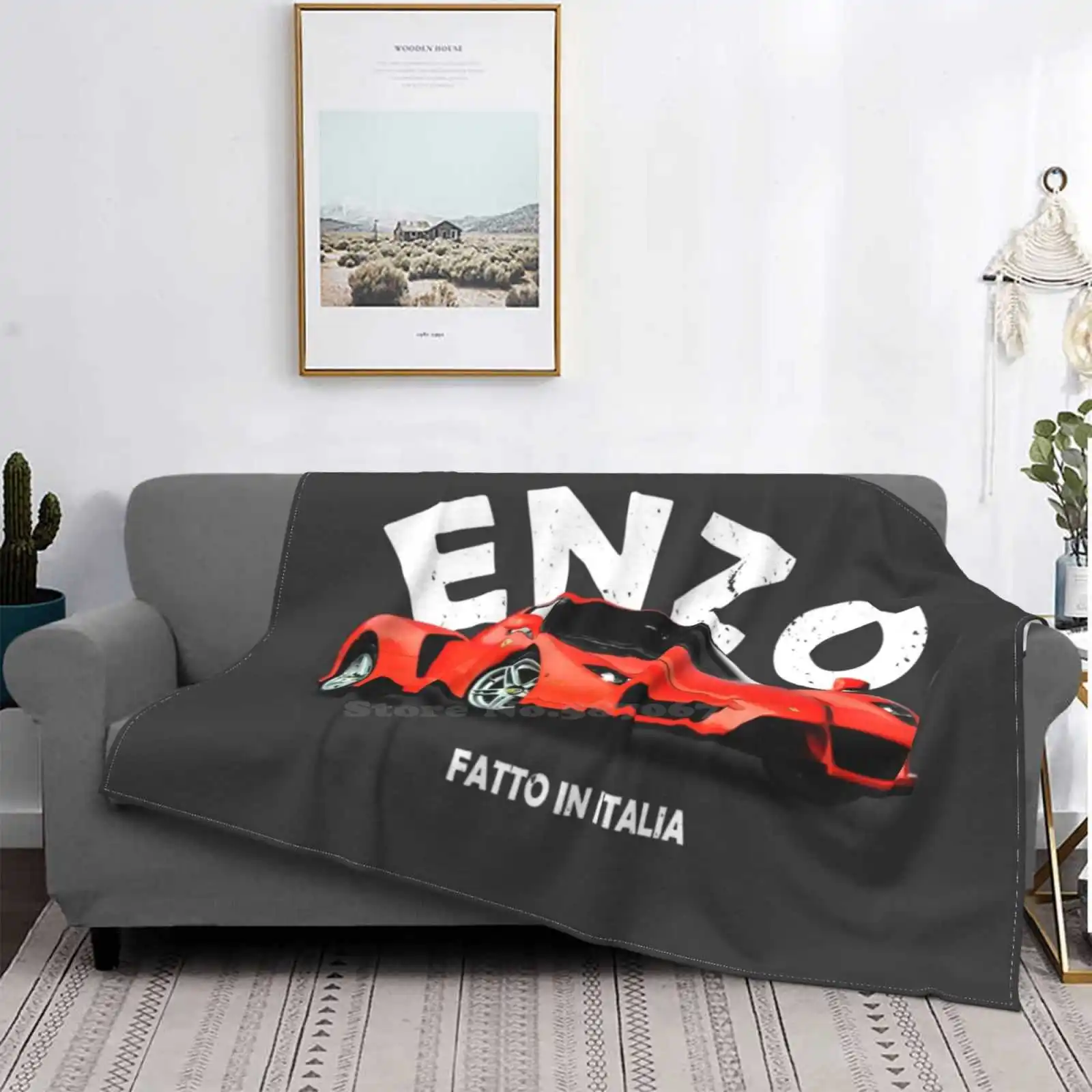 

Enzo, лидер продаж, комнатное домашнее фланелевое одеяло, автомобиль, суперкар, спортивный автомобиль, итальянский транспорт Enzo