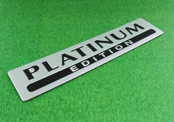 Алюминиевая серия PLATINUM для специальной лимитированной эмблемы Pathfinder стикер