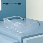 Женские оправы для очков кошачий глаз MERRYS, дизайнерские модные ацетатные оправы для очков в ретро стиле, женские оптические оправы для очков по рецепту, S2316