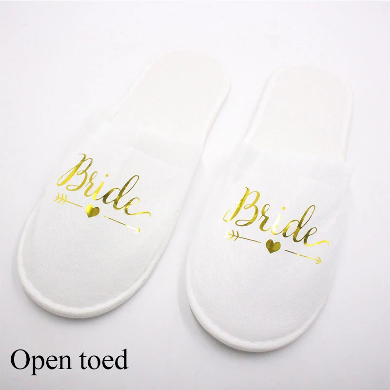 Новинка одноразовые тапочки для путешествий в отеле спа Тапочки гостей золотые