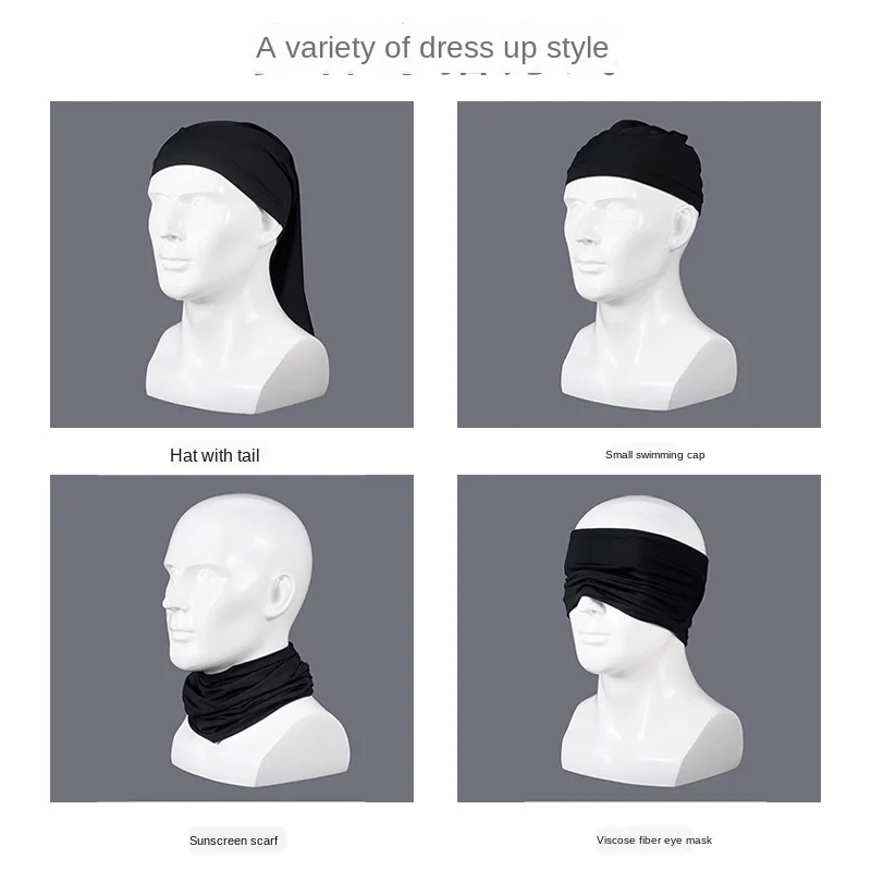 

Magic Turban Cycling Face Scarf Mask for MBT Bicycle Motorcycle Polyester Windproof Sunscreen Outdoor Mask Handsome Uncle Suit