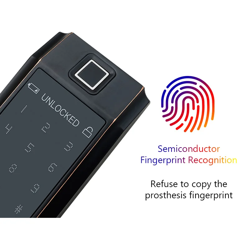 GATERIG замок отпечатков пальцев внутри двери Умный домашний безопасности