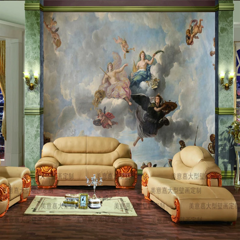 Пользовательский Мамонт настенный фон для дивана на крышу 3D обои гостиной