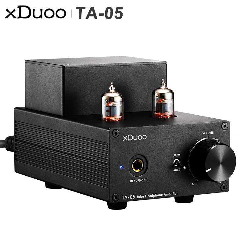 XDUOO TA-05 TA05 ламповый усилитель для наушников HiFi аудио стерео Preamp 6j1 Настольный 2 * 6JI