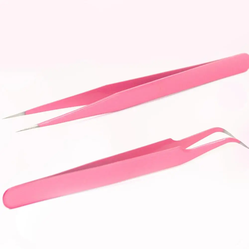 Макароны из нержавеющей стали конфеты прямые изогнутые пинцет для наращивания