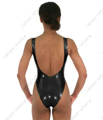Латексный резиновый купальник Gummi с лямкой на шее индивидуальный baywatch 0 4 мм