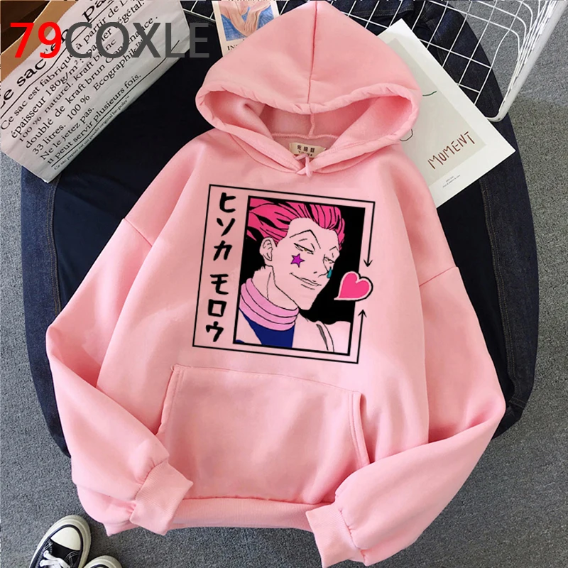 

Толстовка Hunter x Hunter Killua Hisoka Мужская, аниме, хип-хоп, одежда большого размера, Ulzzang