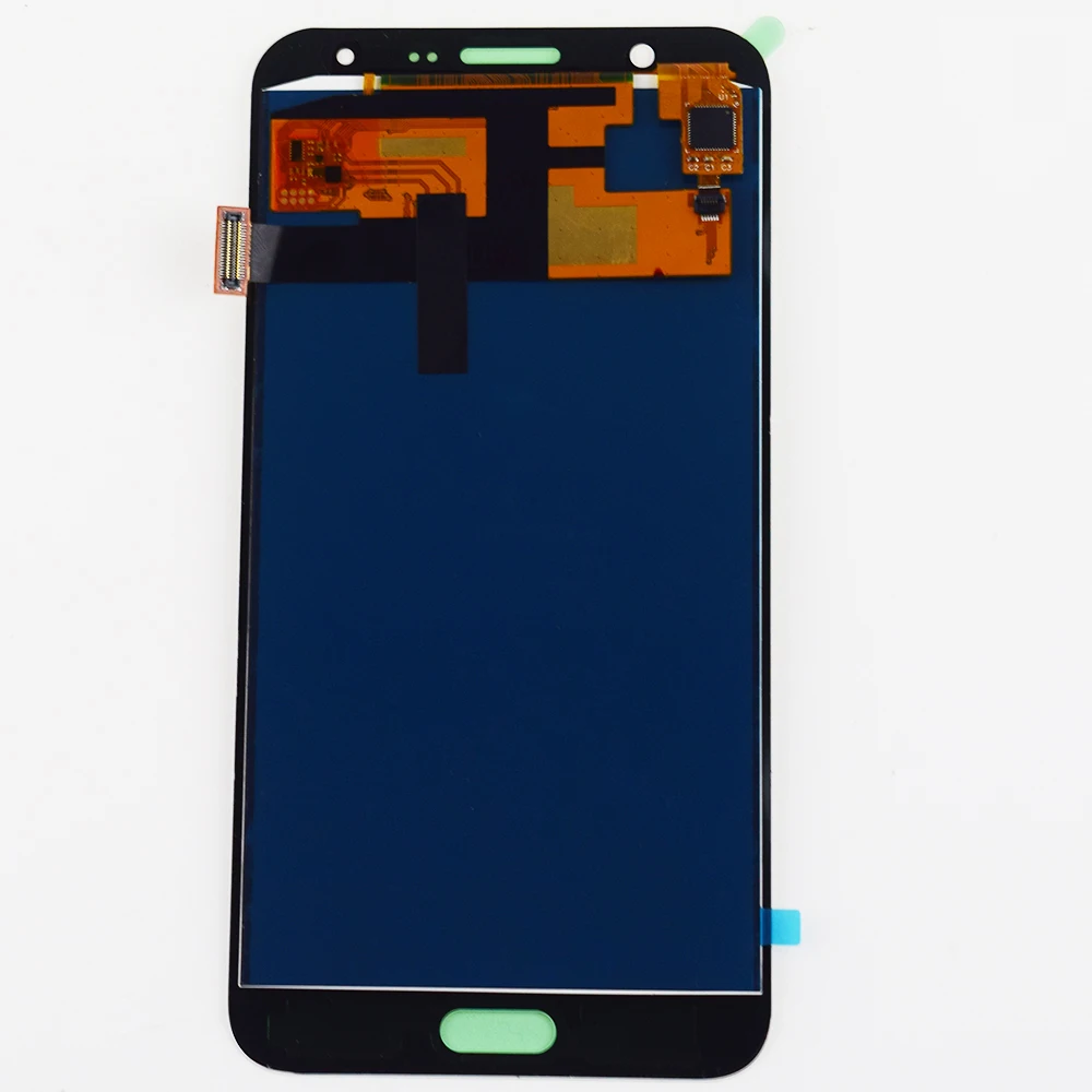 Для samsung Galaxy J7 ЖК-экран j700 SM J700F J700M J700H J700FN DS ЖК-дисплей кодирующий преобразователь сенсорного экрана в сборе рамка