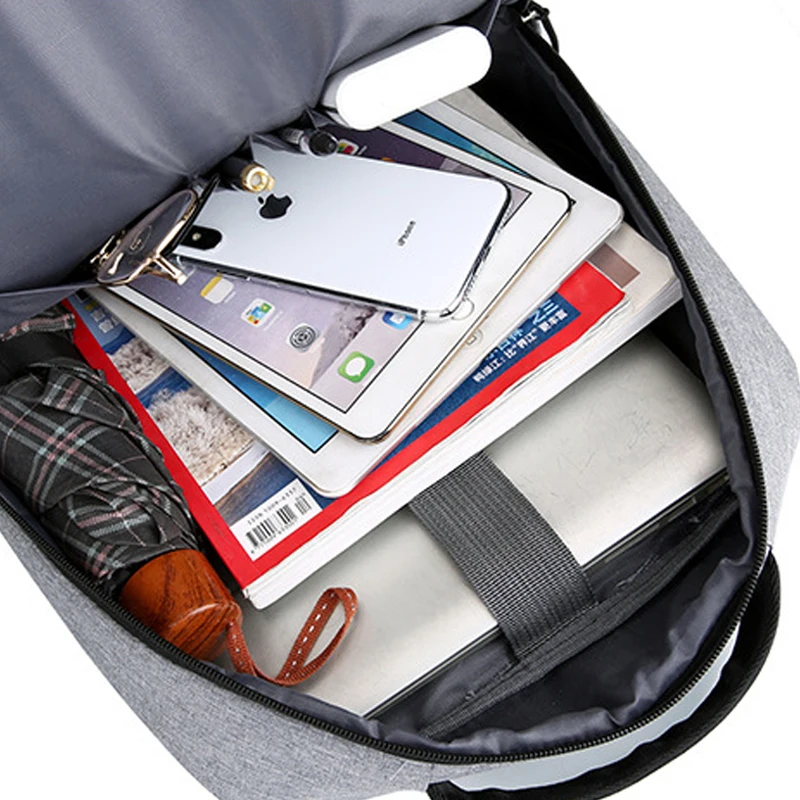 Рюкзак мужской для ноутбука 15 6 дюйма водоотталкивающий с несколькими USB-портами |