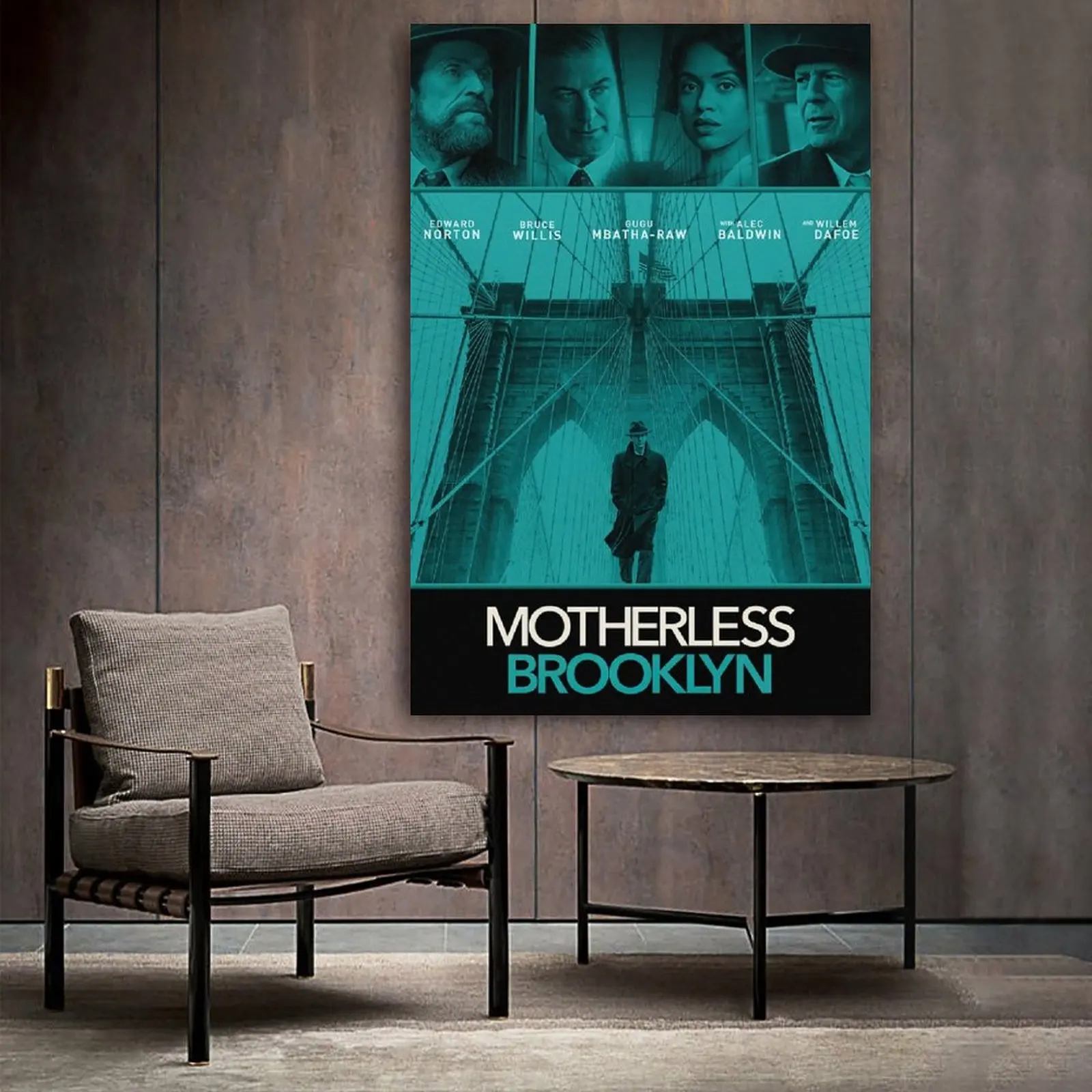 

Motherless Brooklyn Movie Poster Canvas Art Poster and Wall Art Picture Print Modern Family bedroom Decor Posters