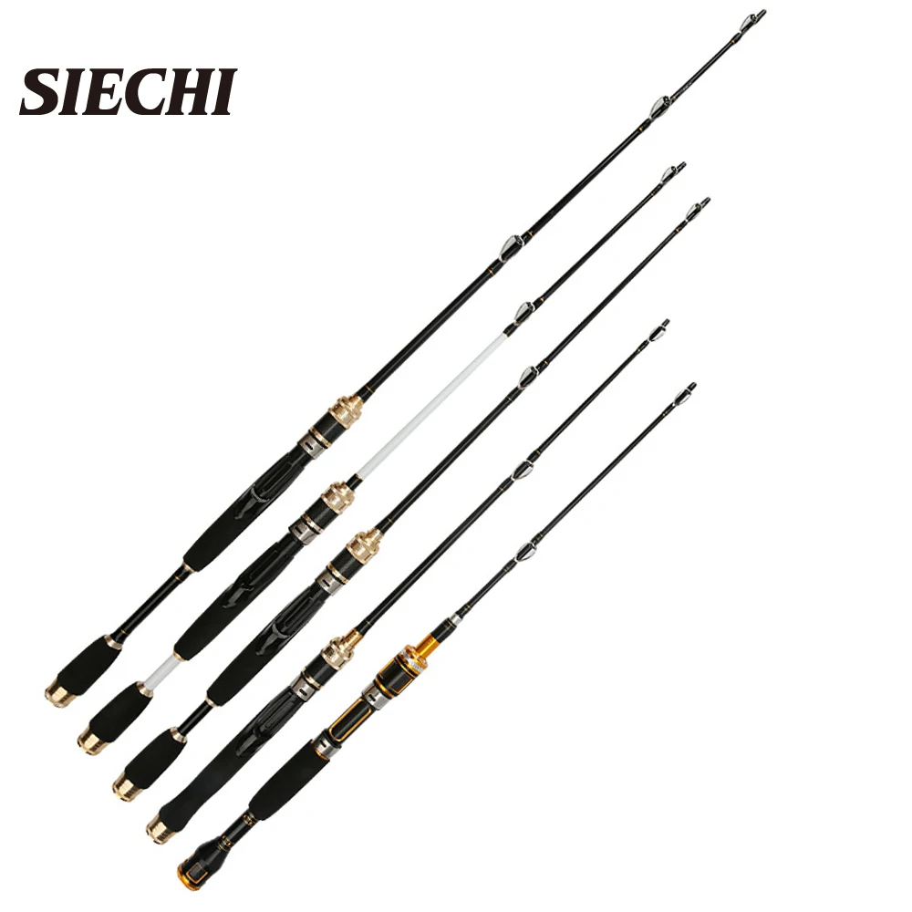 

SIECHI 1.0M -1.5M Fishing RodPower Carbon Rod Spinning Casting Rod Fishing Tackle