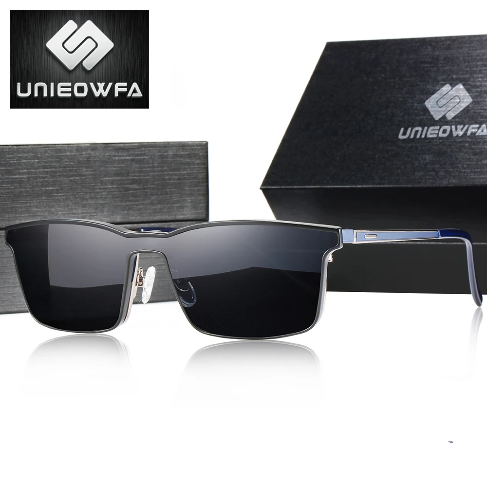 Мужские солнцезащитные очки с магнитной застежкой поляризационные оптическим