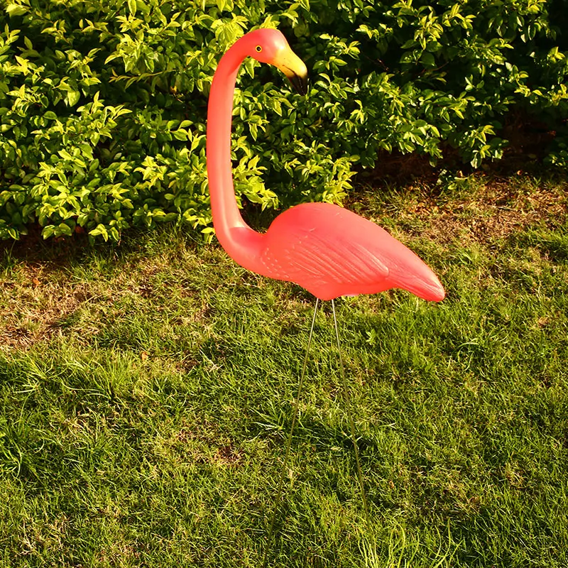 Фламинго орнамент пластиковые свадебные фигурки фламинго газон украшения двора