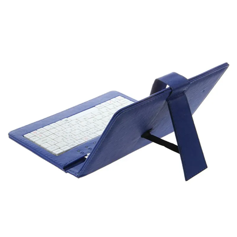 Универсальная Проводная клавиатура флип кобура для телефона Android 4 2 '' 6 8