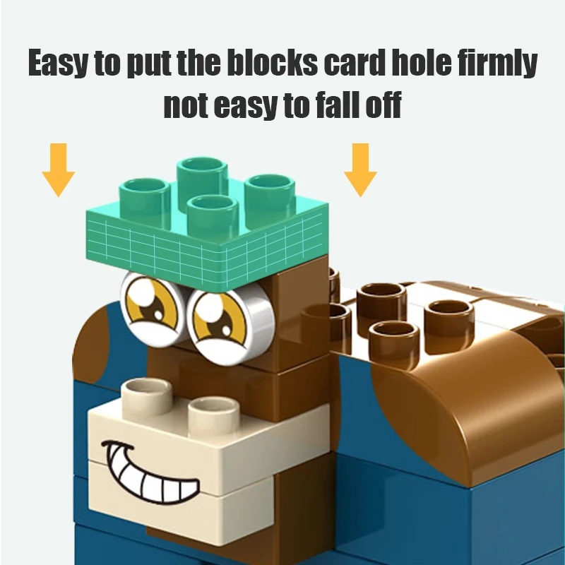 

117-257PCS City DIY Series Bricks Creative Dinosaurs Animals Elephant Figures Big Particle Building Blocks Children Toys