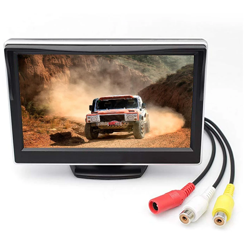 5-дюймовый TFT LCD HD экран автомобильный монитор парковочный заднего вида цветной