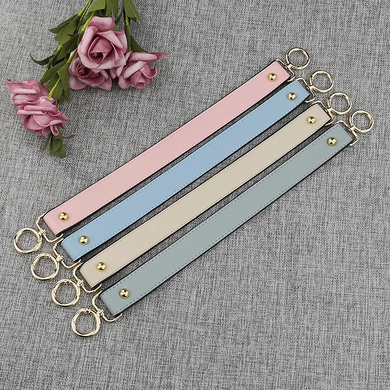 40cm DIY Replacement Bag Strap Women Handbags Handle Short Belt Accessories PU Leather Shoulder Bags Belts Black Blue Hot | Багаж и сумки