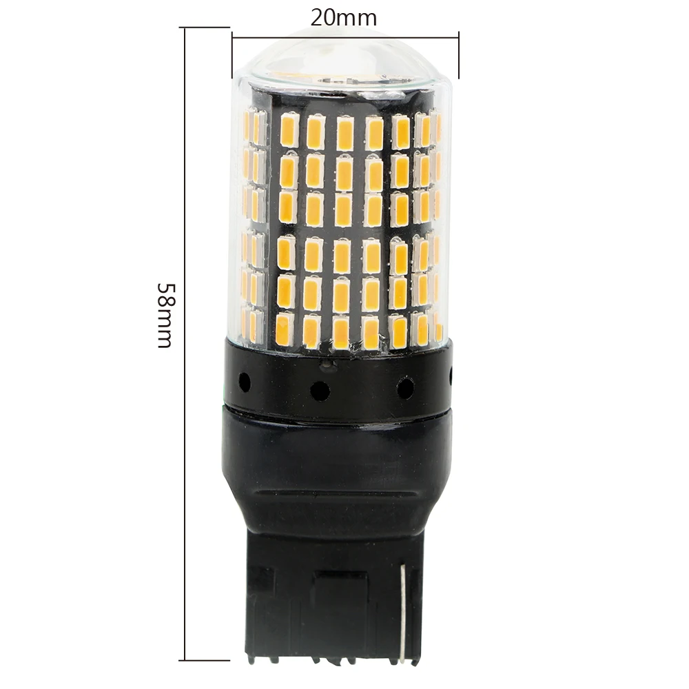 LEEPEE автомобильные парковочные огни 3014 144 smd СВЕТОДИОДНЫЙ Canbus лампа поворотники