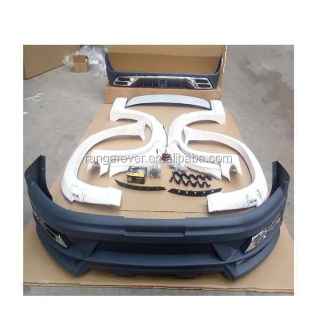 

fiberglass Wa*d body kit for land cruis*r LC urj200 best quality tuning upgrade for 2008-2019 urj200 FRP bumper with lights