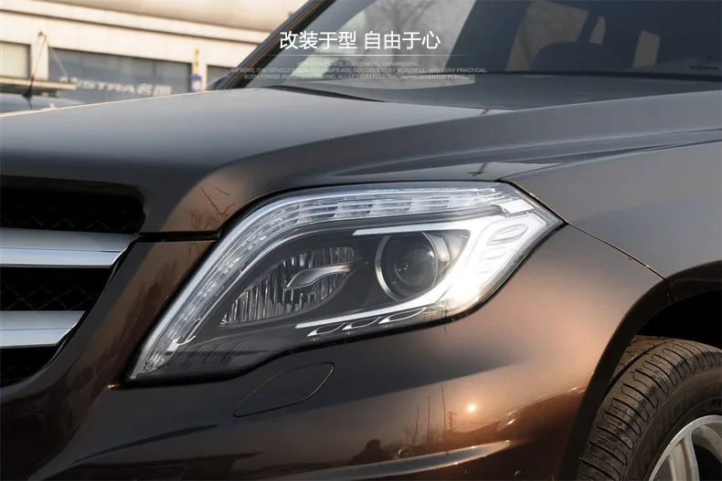 1 Набор Автомобильный фар для Benz GLK260 фары 2012-2015 X204 GLK300 светодиодный задний фонарь