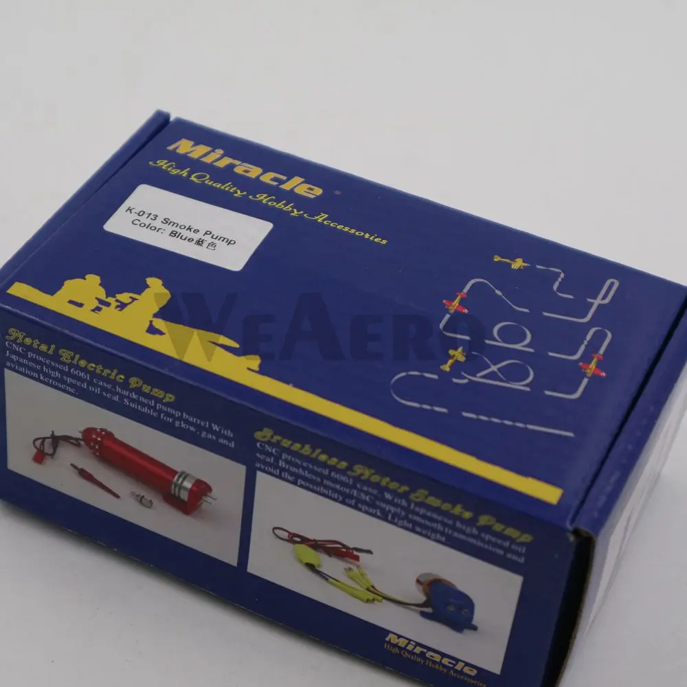 Чудо электрический бесщеточный насос с ЧПУ для дыма/курения RC Самолет бензиновым