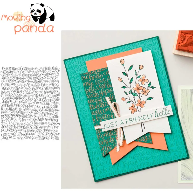 JC358 металлические штампы и для рукоделия скрапбукинга альбома тиснение новые 2019