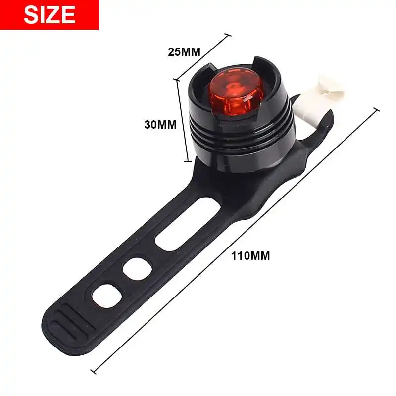 Алюминий велосипед Велоспорт спереди и сзади хвост шлем красный Белый