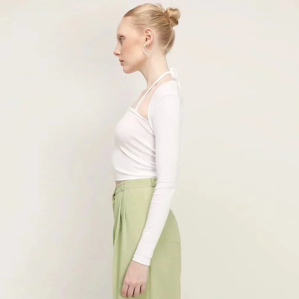 Женская футболка с длинным рукавом | одежда