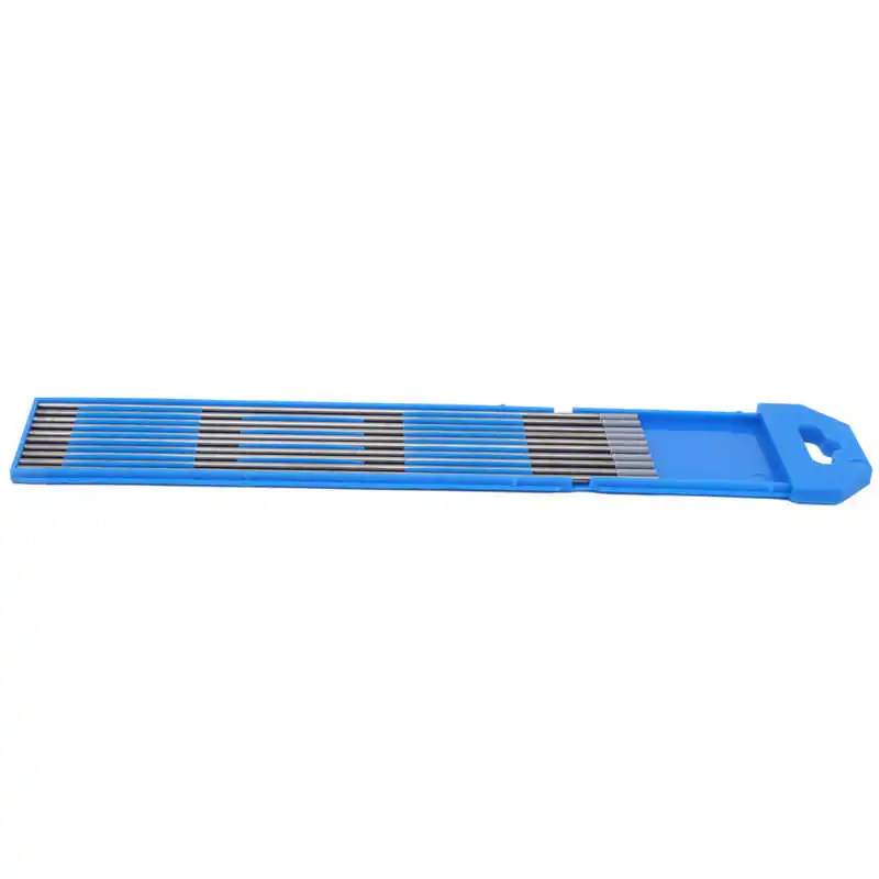 Сварочная вольфрамовая электродная игла Tig Welding Tungsten 2мм WC20 для тонкой нержавеющей стали серого цвета.