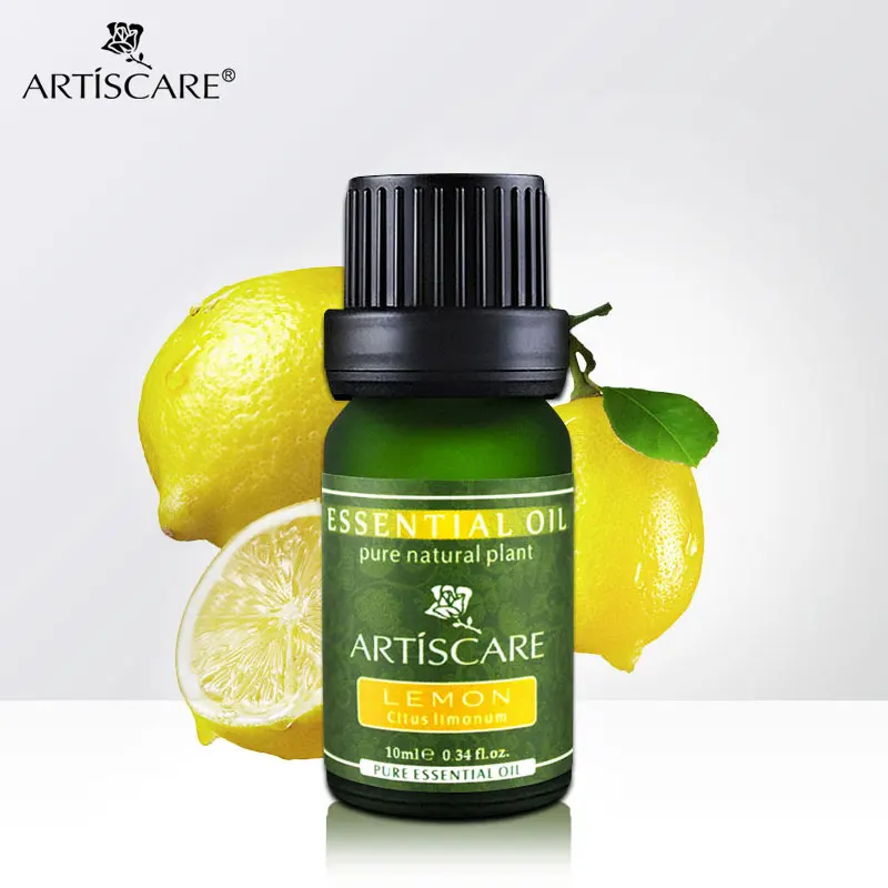 ARTISCARE 100% натуральный чистый лимон эфирное масло 10 мл для осветления и отбеливания