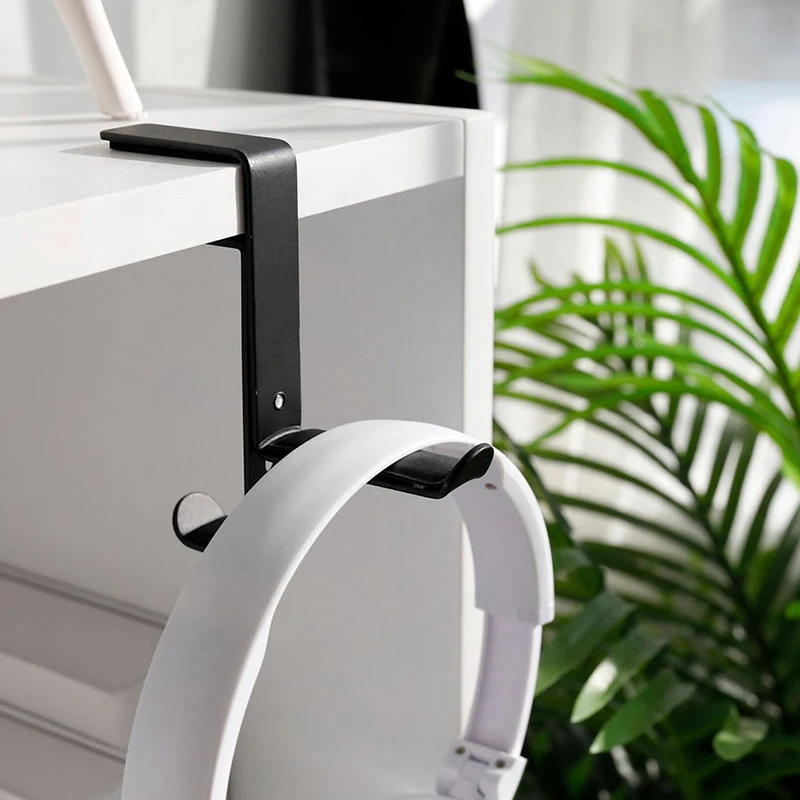

Earphone Headset Holder Hanger Aluminum Alloy Headphone Display Stand Wall Hook