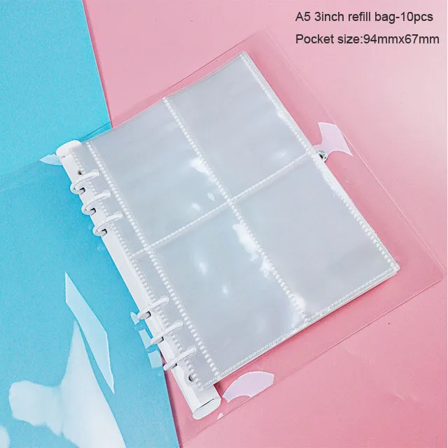 

Блокнот Sharkbang A5/A6 прозрачный ПВХ