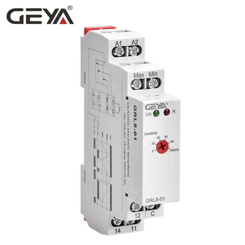 Реле уровня воды GEYA GRL8 10 А 24 в пост. Тока 220 В|Реле| |