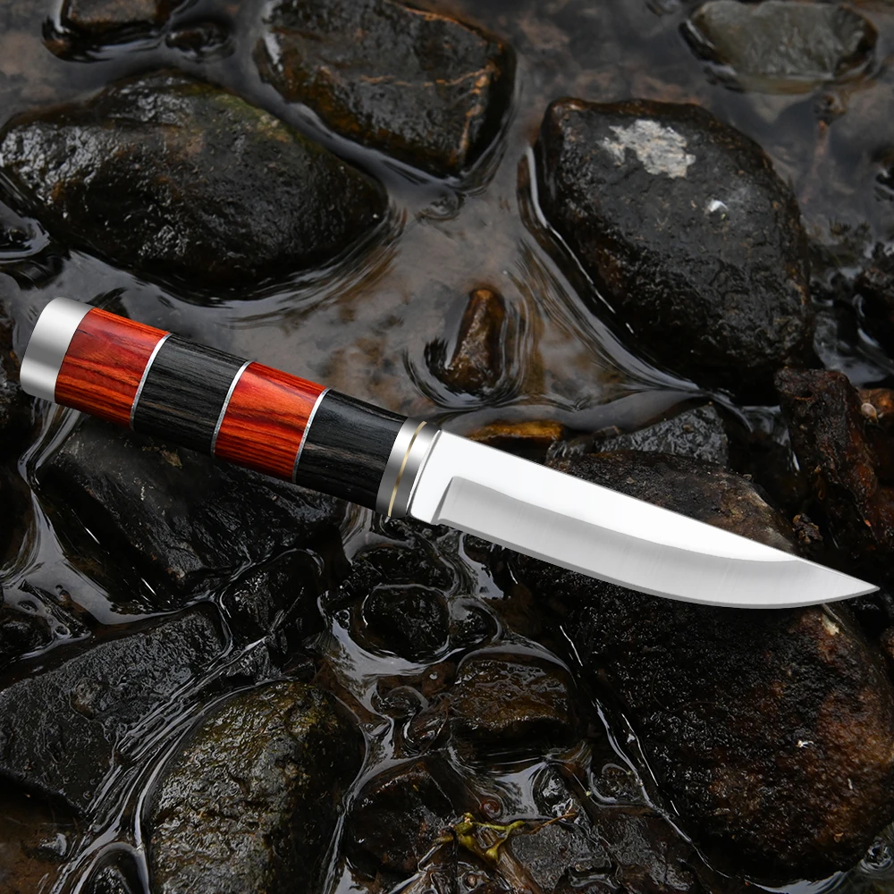 Отправка нож с фиксированным лезвием твердость острый тактический прямой для
